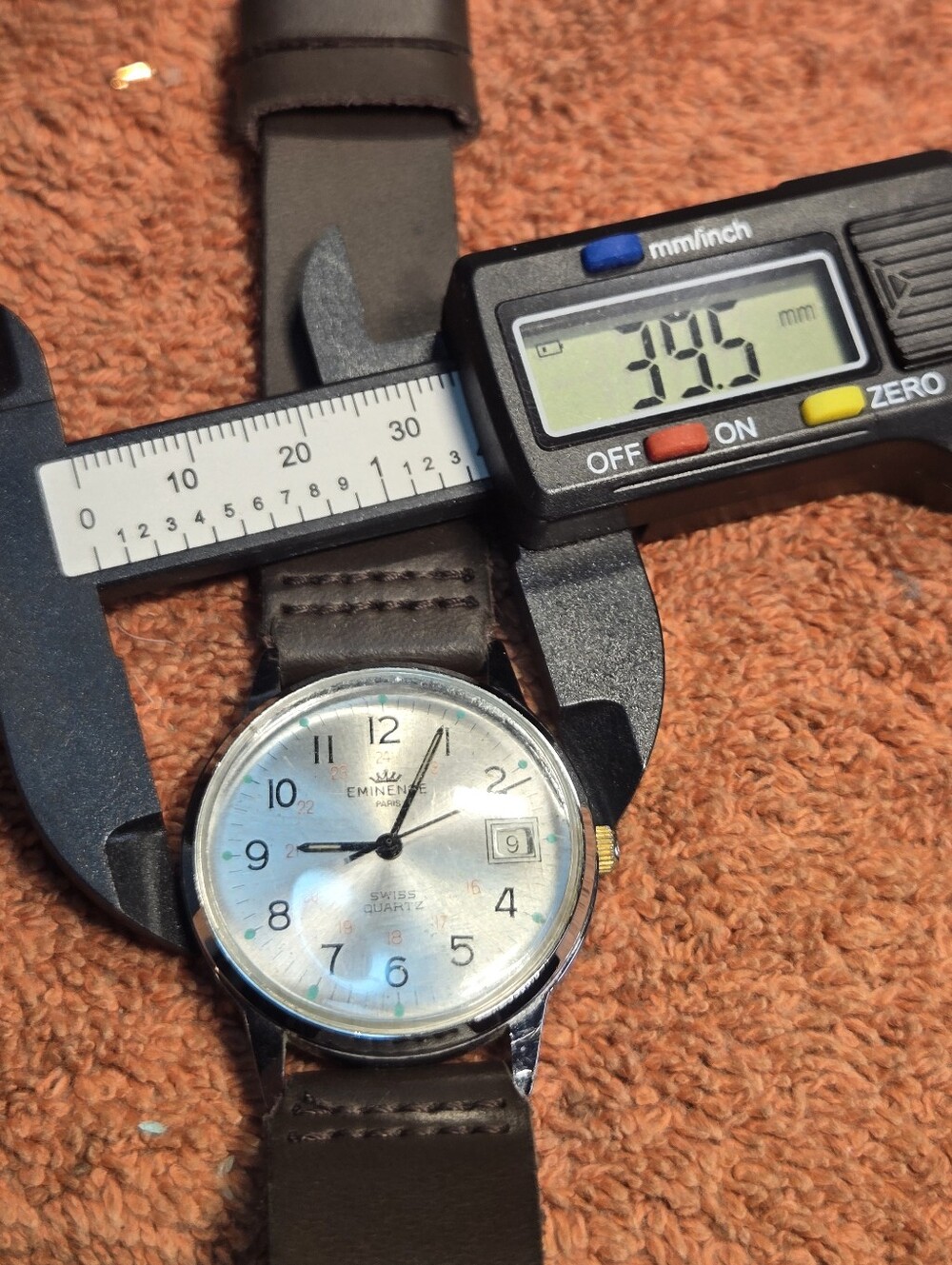 1980s Eminence Paris Swiss Quartz Watch